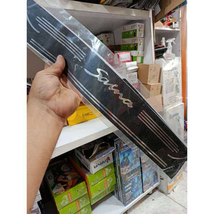 برچسب پارکابی ساینا طرح کربن