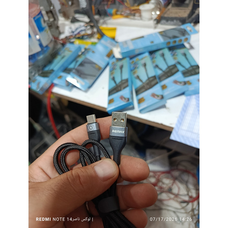 کابل USB به تایپ c قابلیت انتقال دیتا