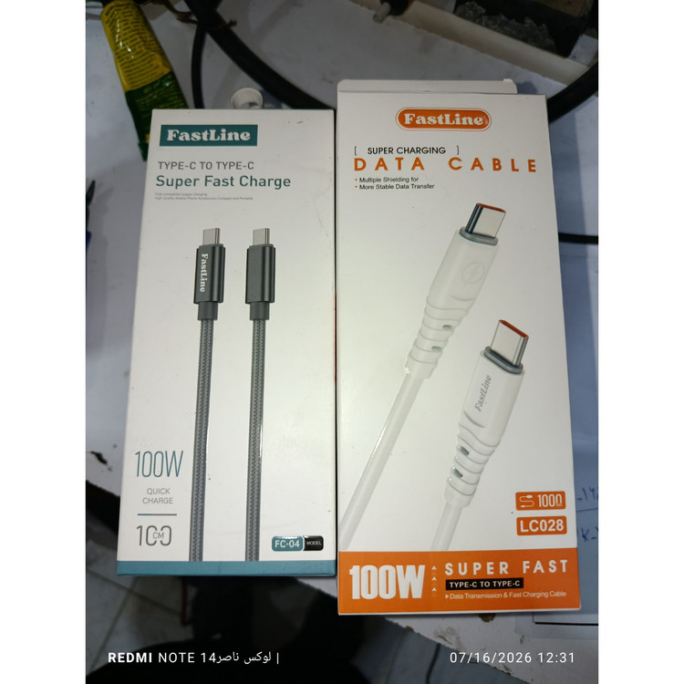 کابل دو سر تایپ سی فست لاین