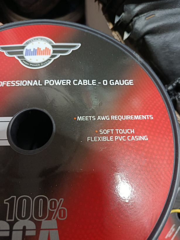 کابل برق صفر گیج خارجی