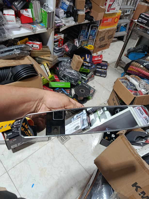 آینه یزدی طرح کلاسیک با پایه بلند استیل کامل قابل تنظیم وتاشو