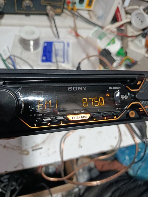 پخش خودرو سونی مدل CDX-G3200UVکارکرذه استوک