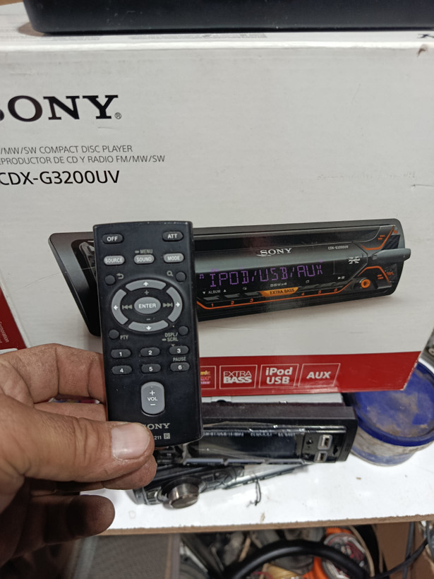 پخش خودرو سونی مدل CDX-G3200UVکارکرذه استوک