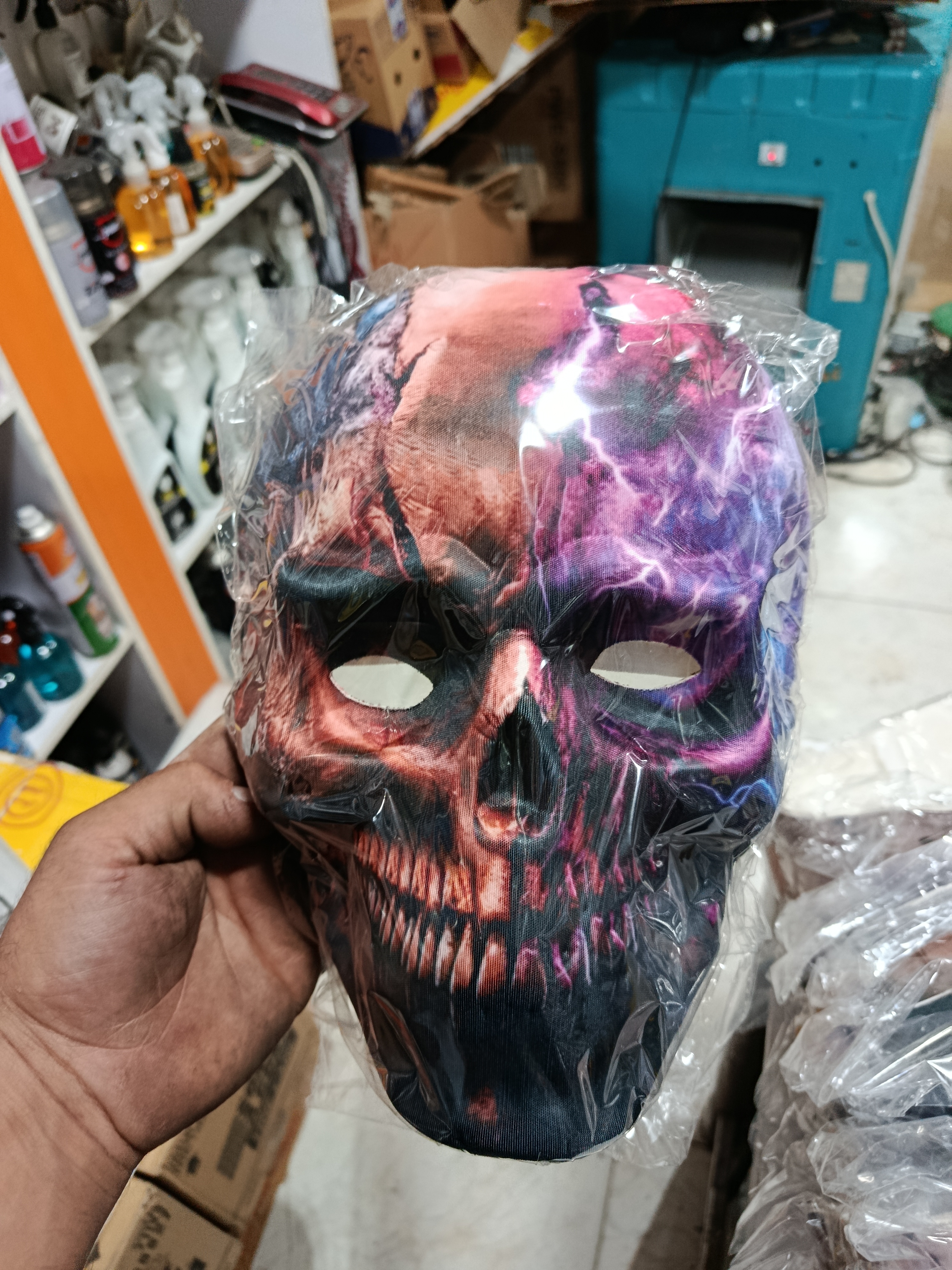 ماسک صورت کش دار طرح جور