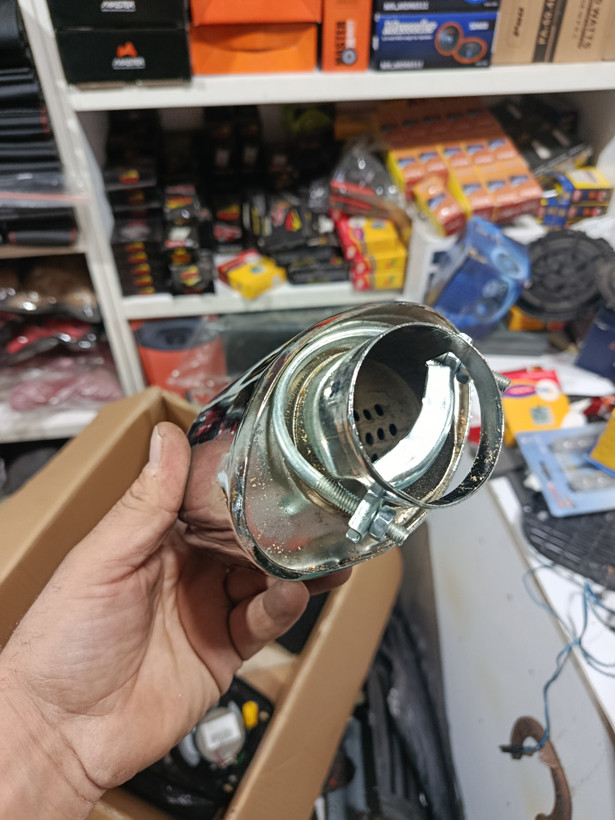 سر اگزوز طرح استیل سایز بزرگ