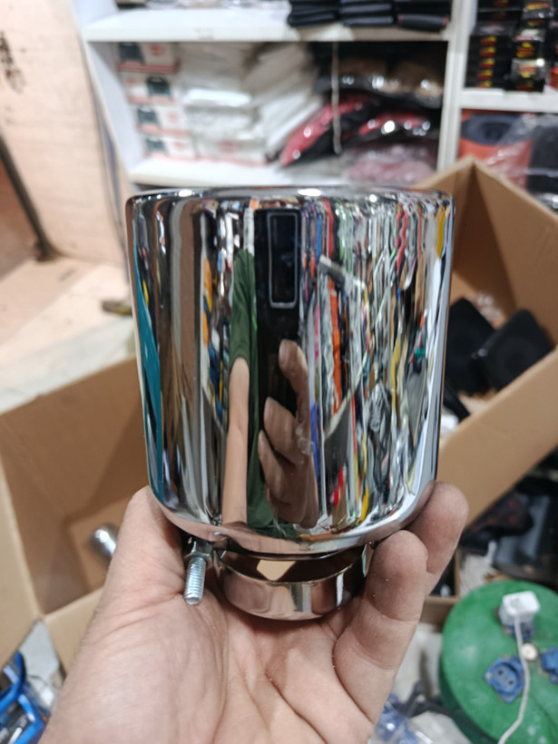 سر اگزوز گرد خط دار