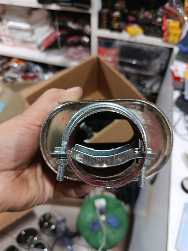 سر اگزوز بیضی بزرگ دو لایه