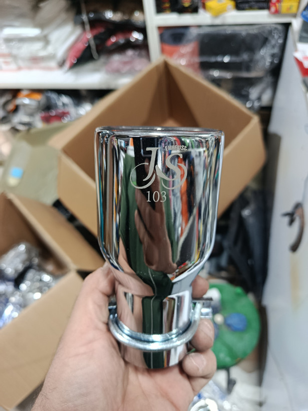 سر اگزوز طرح 103مکعبی شکل