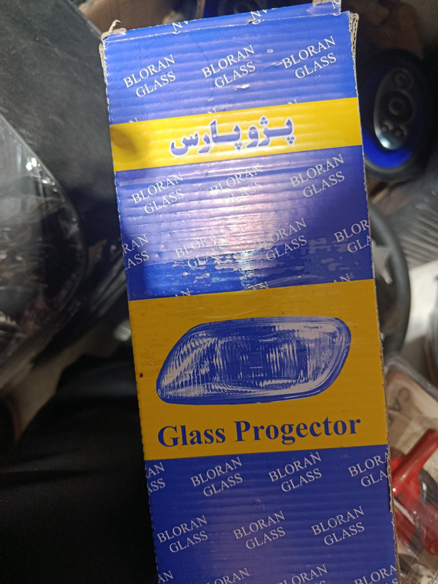 شیشه پروژکتور پارس شفاف تکی